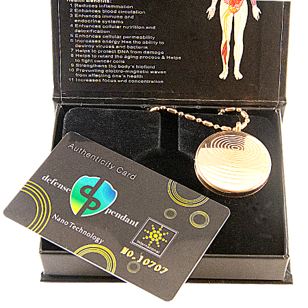 EMF Protection With Defense Pendant