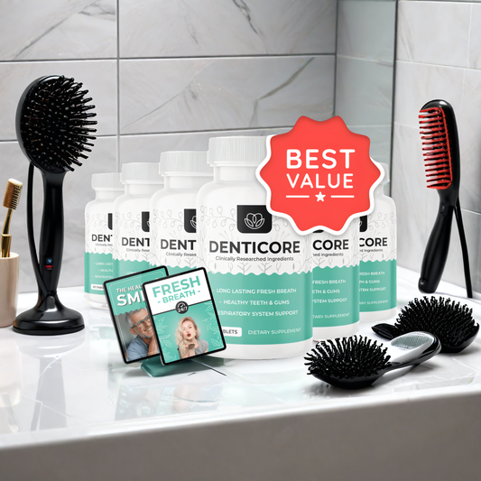 DentiCore - 6 Bottles + 2  Ebooks
