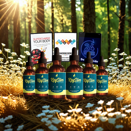 Keyslim Drops - 6 Bottles + 3 Digital Bonuses