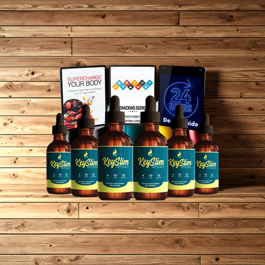 Keyslim Drops - 6 Bottles + 3 Digital Bonuses