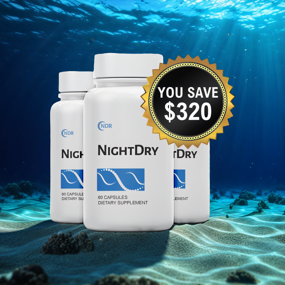 Night Dry - 3 month supply